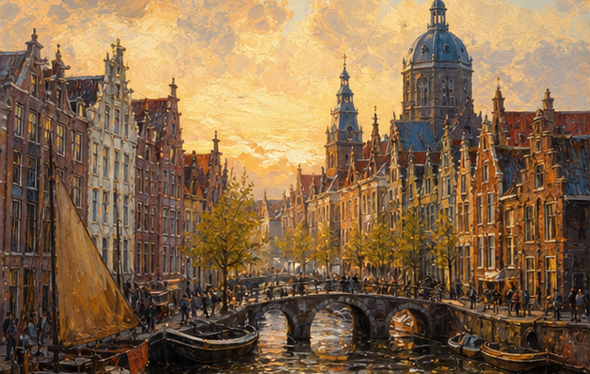 Netherlands travel scene