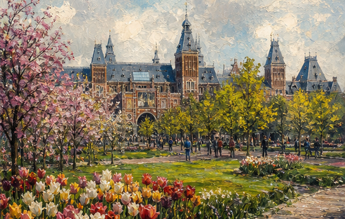 Unique Netherlands travel visual